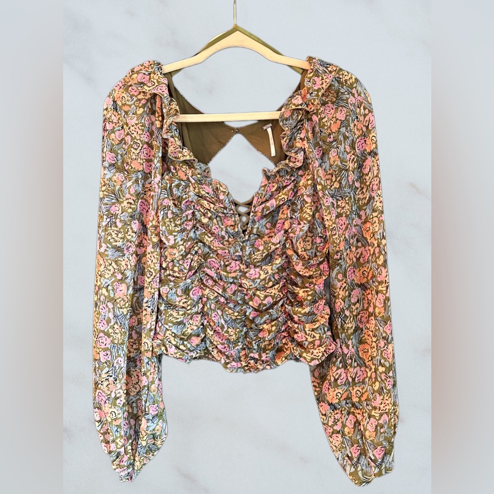 Free People “Mabel” top- size S